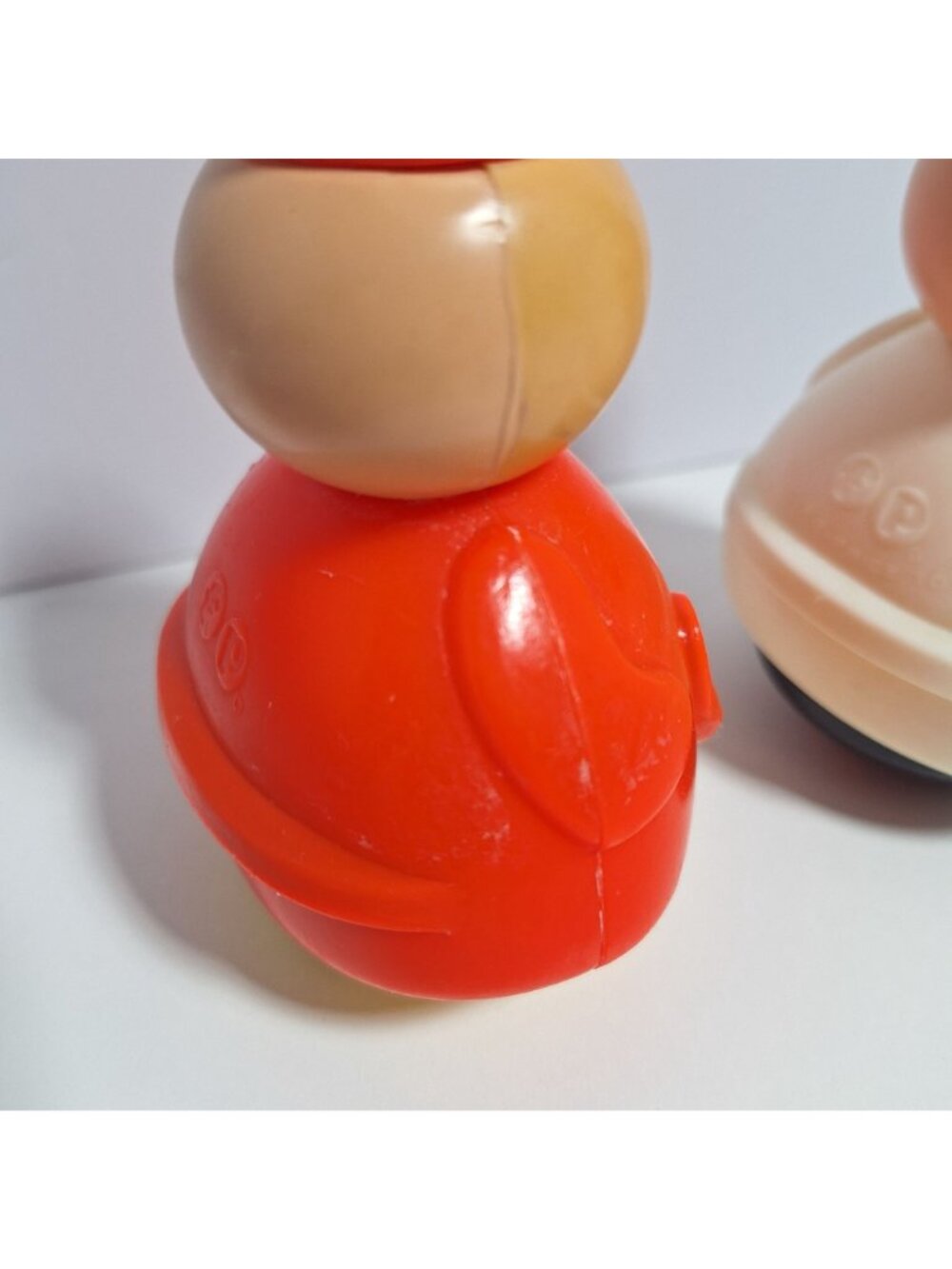 Baker Candlestick Maker 3 Men In A Tub Roly Poly Lot Fisher Price Vintage 1970s - Picture 6 of 16
